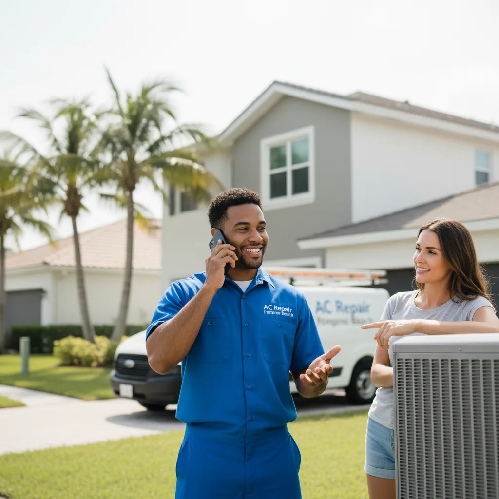 AC Repair Pompano Beach customer support in Pleasant Shade